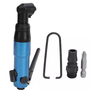 Ручная пневматическая отвертка, 9000 об/мин, угловая отвертка из легированной стали для стеклокерамики