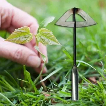 Ручная полая мотыга для посадки садовая мотыга двойного назначения грабли для прополки садовые принадлежности hoe