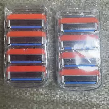 Ручная пятислойная бритва, винтажное лезвие для бороды для мужчин, держатель для бритвы на 5/6 лезвий Можно использовать в обращении