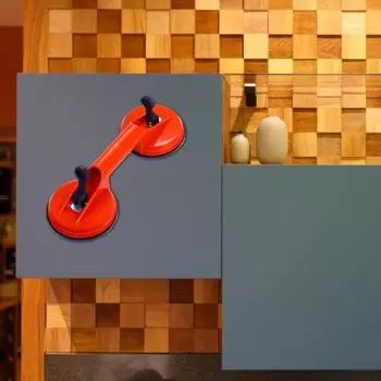 Ручная присоска, нескользящая, прочная, несущая нагрузку, съемник для стекла, присоска для плитки, подъемник для дома 1