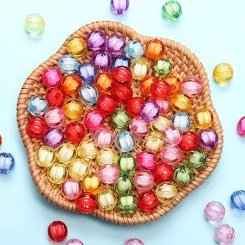 Ручная работа 80 шт./40 шт. кулон акрил DIY аксессуары арбуз поделки свободные бусины 8/10 мм ожерелье браслет изготовление ювелирных изделий сэндвич 8mm/80pcs разноцветный