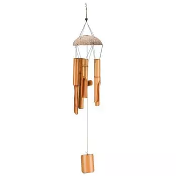 Ручная работа бамбуковые трубки ветряные колокольчики наружная и внутренняя обстановка дома сады дворы деревья декоративные аксессуары