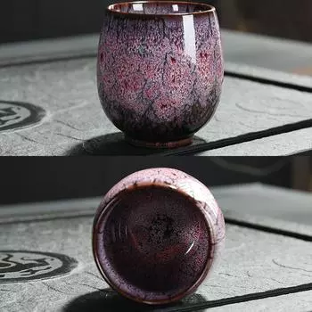 Ручная работа чашка для чая кунг-фу в китайском стиле керамическая кружка для завтрака, молока, кофе, посуда для напитков, кухонные принадлежности для бизнеса 150ML