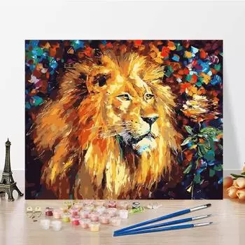 Ручная работа DIY Картина по номерам Картина маслом по номерам Цифровая картина маслом Холст Картина по номерам 40x50cm no frame