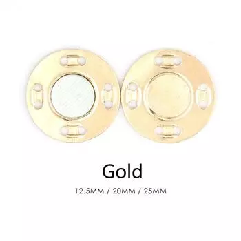 Ручная работа Куртка Одежда Украшения Швейные принадлежности Кардиган Магнитные кнопки Аксессуары Невидимые кнопки Скрытая пряжка 1 пара Уникальная 12.5mm
