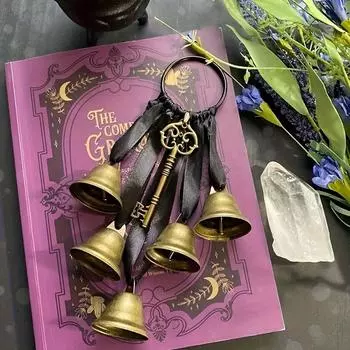 Ручная работа Музыка ветра ретро металлический кулон благословение ключ колокольчики на открытом воздухе Style 2