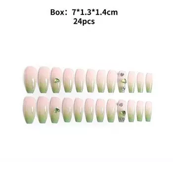 Ручная работа Носимый Ногтевой Мода Повседневный Простой Изысканный Классический Ногтевой Стиль Патч