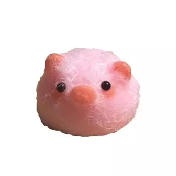 Ручная работа PiggyToys Супер Мягкие Игрушки Для Снятия Стресса One Size розовый