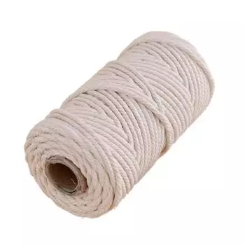 Ручная работа, развевающийся хлопковый канат, скрученный макраме, нить, гобелен, настенный декоративный шнур