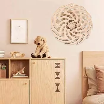 Ручная работа ретро кинетическая скульптура движущаяся кинетическая настенная живопись деревянная ветряная мельница перевернутая статуя для гостиной домашний декор ремесла A2