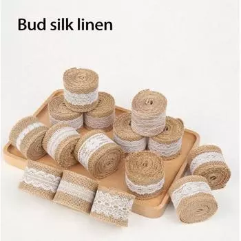 Ручная работа в стиле ретро с прозрачной текстурой, мешковина, кружевной рулон, натуральный белый кружевной джутовый холст, рулон, товары для дома One Size B