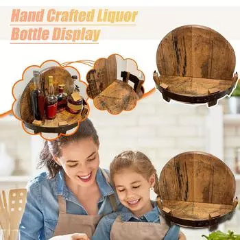 Ручная работа, витрина для бутылок ликера, настенные винные стеллажи, подвесная стойка для домашнего декора, гостиной, кухни