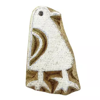 Ручная резьба по дереву 1.3 X 0.7 Inches коричневый