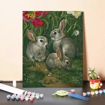 Ручная роспись цифр масляная живопись домашнее украшение цифровая живопись маслом холст сделай сам живопись по номерам 40x50cm no frame