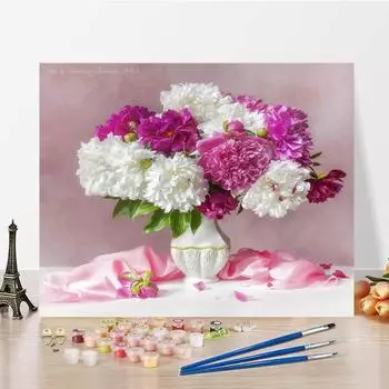 Ручная роспись DIY цифровая картина маслом картина по номерам декомпрессия украшение дома холст живопись 40x50cm no frame