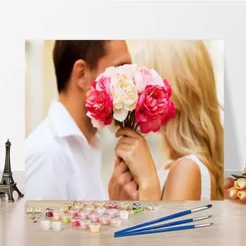 Ручная роспись DIY цифровая картина маслом картина по номерам украшение дома холст живопись декомпрессия 40x50cm no frame