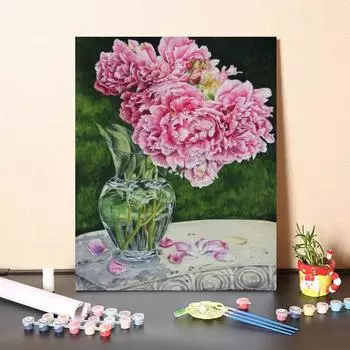 Ручная роспись DIY Картина по номерам Холст Цифровая картина маслом Украшение дома Номера Картина маслом 40x50cm no frame