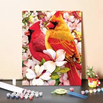 Ручная роспись DIY Картина по номерам Холст Номера Картина маслом Цифровая картина маслом Украшение дома 40x50cm no frame