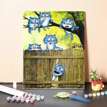 Ручная роспись холст DIY картина по номерам украшения дома цифровая картина маслом цифры картина маслом 40x50cm no frame