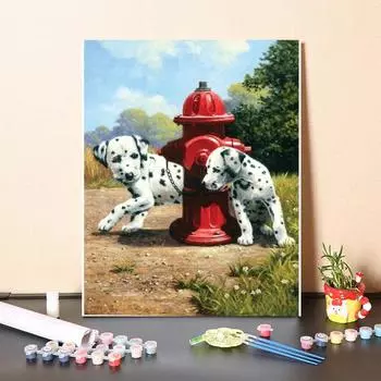 Ручная роспись на холсте, украшение для дома, цифровая картина маслом, сделай сам, картина по номерам, картина маслом по номерам 40x50cm no frame