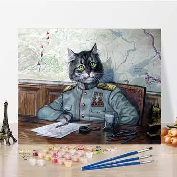 Ручная роспись украшения дома холст DIY картина по номерам цифровая картина маслом цифры картина маслом 40x50cm no frame