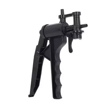 Ручная ручка вакуумного насоса. Ручная вакуумная ручка для упражнений с отрицательным давлением. Черная.