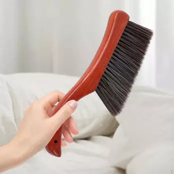 Ручная щетка для чистки щетки для рабочего стола камина в шкафу red brown A