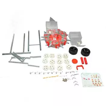 Ручная сеялка Садовая сеялка с ручным толкателем Роликовый аппликатор удобрений Рядовая сеялка Сеялка для кукурузы Сеялка