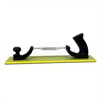 Ручная шлифовальная доска Шлифовальная доска Автомобильная наждачная бумага Шпатлевка Серая Рубанок прямоугольный Доска для полировки пыли Изогнутая ручная шлифовальная доска 1pc