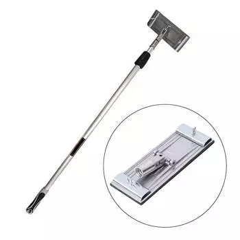 Ручная шлифовальная машина, держатель для наждачной бумаги, алюминиевая настенная шлифовальная доска, серебряный блок для наждачной бумаги для шлифовки гипсокартона, дерева, авторемонтных мастерских серебряный