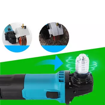 Ручная шлифовальная машина для преобразования пазов и аксессуары с резьбой M10 для угла 100°