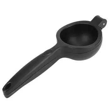 Ручная соковыжималка для лимона из цинкового сплава, пресс для цитрусовых, апельсинов, фруктов, инструмент для выжимания, кухонный чёрный