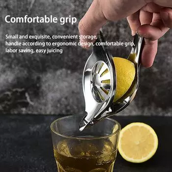 Ручная соковыжималка из нержавеющей стали, соковыжималка для апельсинов, соковыжималка для фруктов One Size серебряный