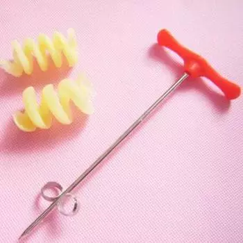 Ручная спиральная ломтерезка Talos, измельчитель картофеля, моркови, огурцов, гаджет для домашней кухни