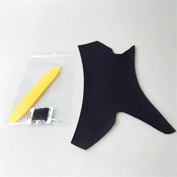 Ручная строчка Кожаная накладка на внутреннюю ручку двери для 05-12 BMW 3 серии E90 E91 E93 Левая