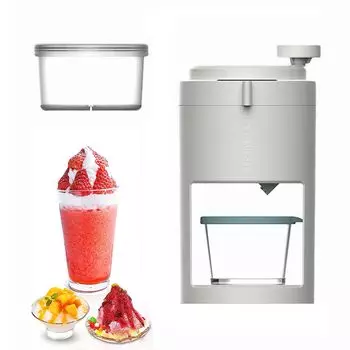 Ручная стружка льда пушистый стружка льда ручной роторный лед домашний небольшой DIY дробленый лед легко и удобно для льда машина для изготовления пленки для льда, машина, дробилка, белый