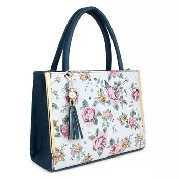 Ручная сумка с цветочным принтом