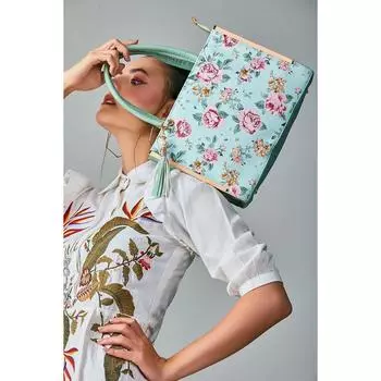 Ручная сумка с цветочным принтом