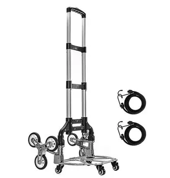 Ручная тележка Carry Hand 3 10 Step 360 Degree Большая высота Грузоподъемность Включает 2 фиксированных троса Тележка, Складная, Переноска, Лестницы, Колеса, Колеса, Тележка, Вращение,