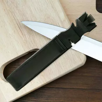 Ручная точилка для ножей Fast с противоскользящими ножницами Bas Scissors, кухонный аксессуар для сада