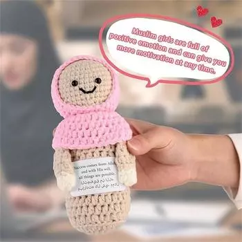 Ручная вязка крючком Позитивная энергия Желтая пряжа для волос Вязание в шапке, весна One Size