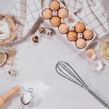 Ручная взбивалка для яиц, кухонные принадлежности, ручная взбивалка для яиц, прочная 13.5cm/5.5 inch