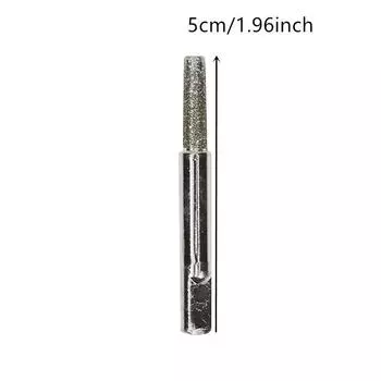 Ручная заточная головка для цепи, ручная переносная бытовая заточная машина для цепи, сверло, вращающийся инструмент, аксессуар Thick style серебряный