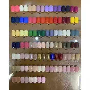 РУЧНАЯ РАБОТА Короткий стиль Минималистичный чистый цвет Искусственный гвоздь Сплошной цвет (97#-120#) Короткое нажатие на ногти Набор накладных ногтей с клеем Многоразовые ногти XS