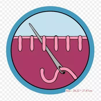 Ручное шитье, ручные швейные иглы, термопереносная печать, виниловые нашивки, наклейки для одежды, аппликации «сделай сам», моющиеся нашивки