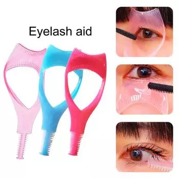 Ручное средство против загрязнения век, легко чистится, подходит для формы глаз, трехмерная имитация 3-в-1 розовый