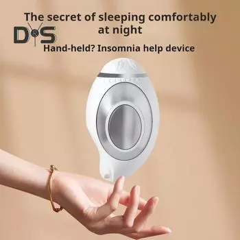 Ручное устройство для помощи при засыпании, 2 режима, 15 уровней интенсивности, перезаряжаемое, легкое, портативное, удобное для переноски, ручное устройство для релаксации зелёный