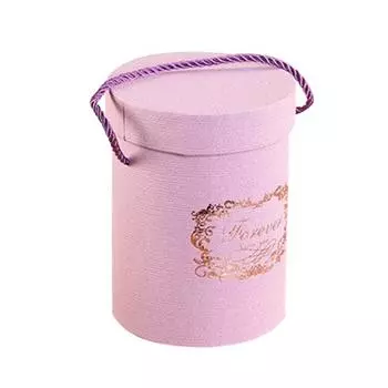 Ручное ведро для цветов, коробка-держатель, упаковка для букета, вечерние, домашний свадебный декор розовый