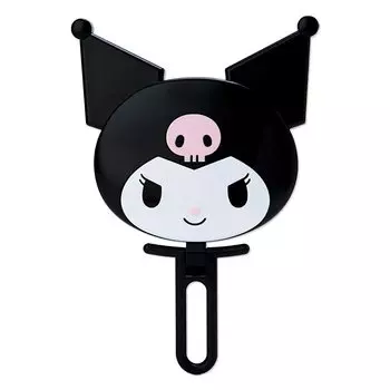 Ручное зеркало Sanrio Kuromi 740781 xx в форме лица, приблизительно. 16,1 1,3 23,4 см белый