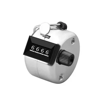 Ручной 4-цифровой счетчик Tally, механический ручной ладонный кликер, счетчик чисел, счетчик чисел в ассортименте